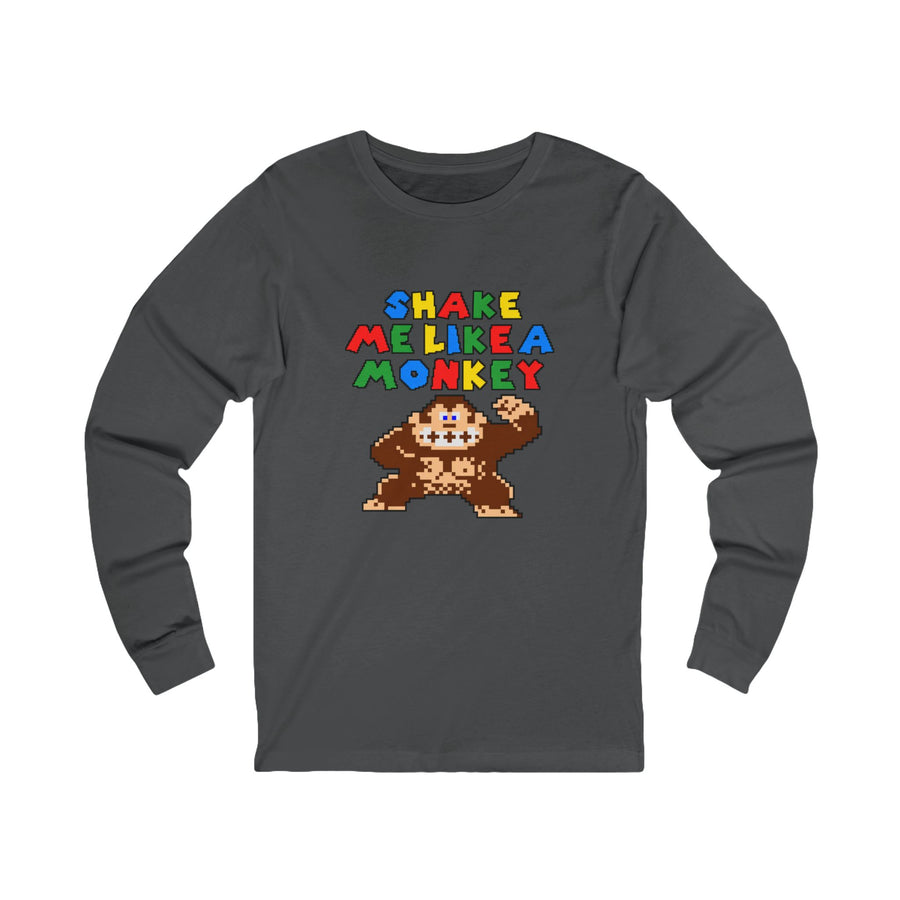 Shake Me Like A Monkey Long Sleeve Tee