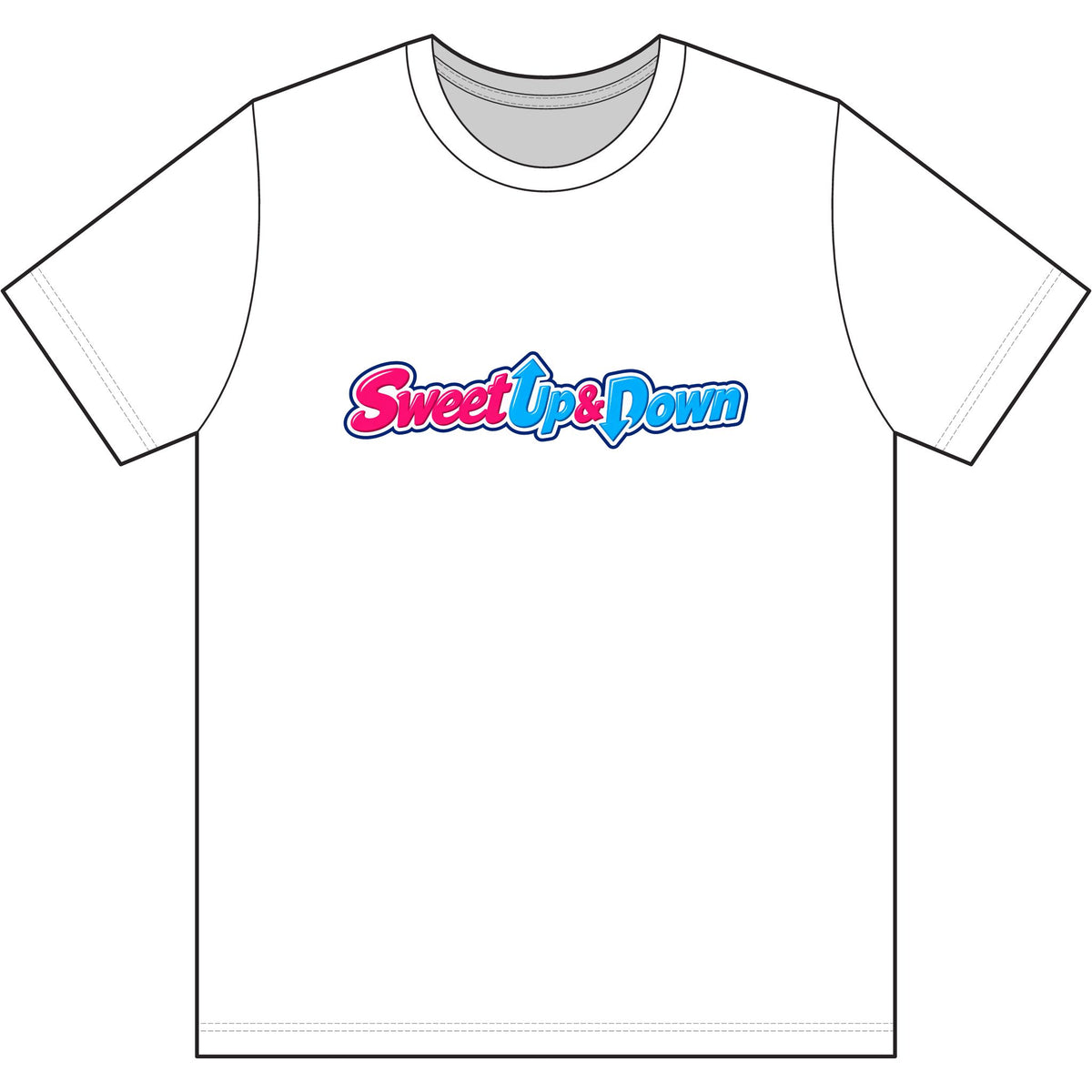 Sweet Up & Down Dri Wick T Shirt