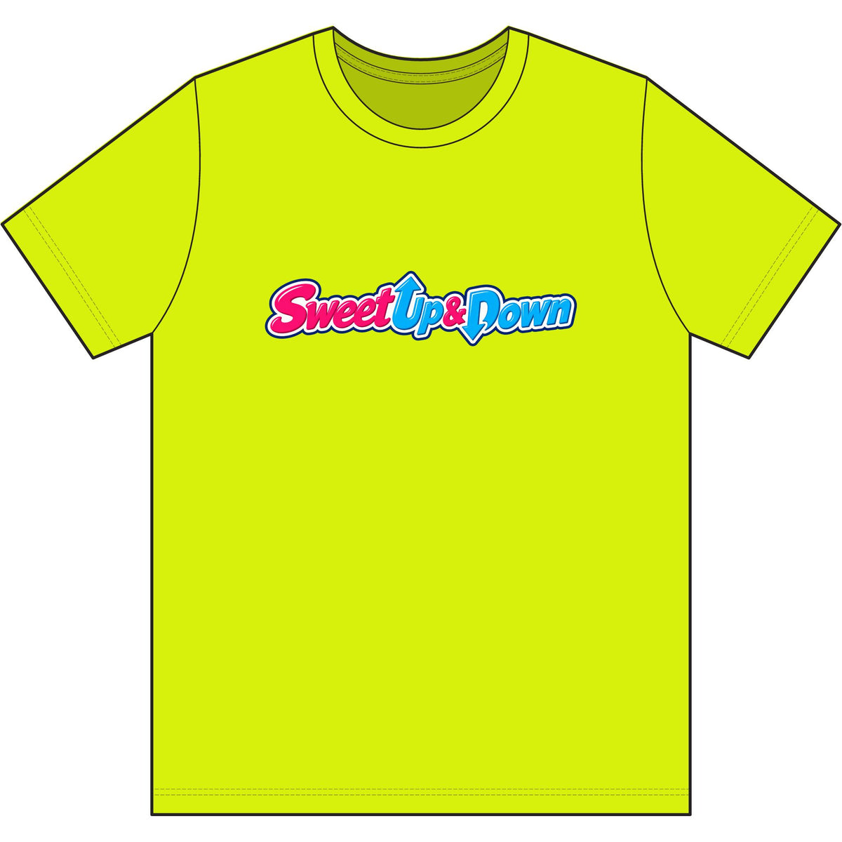 Sweet Up & Down Dri Wick T Shirt