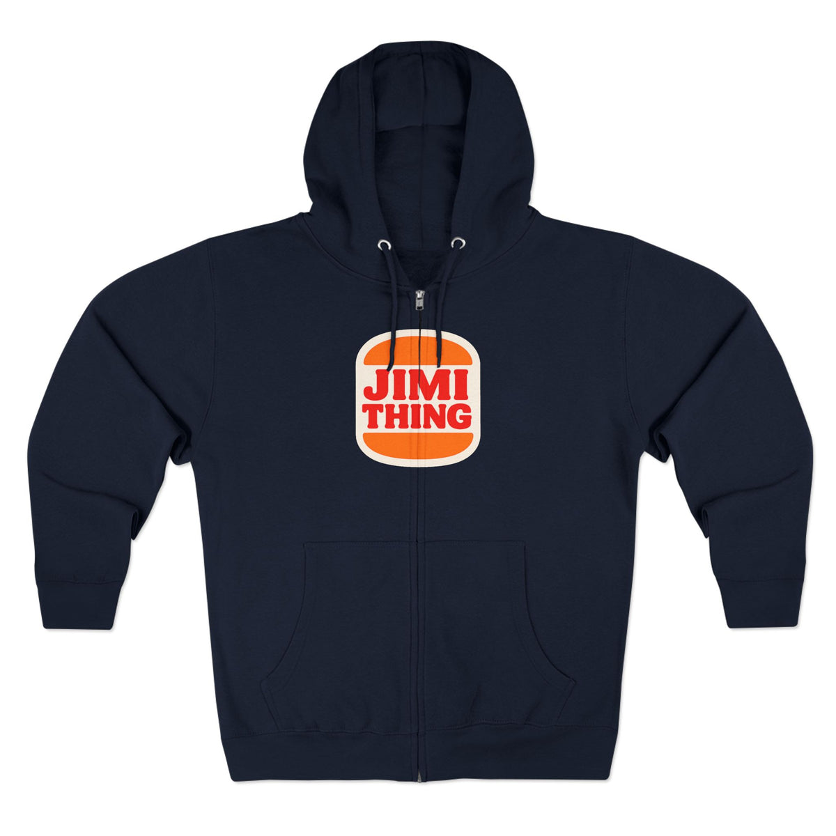 Burger Thing Zip Up Hoodie