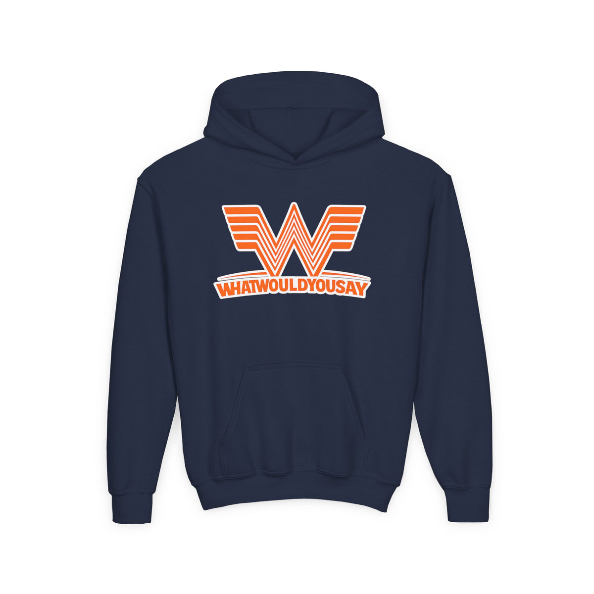 What Would You Say A Burger Youth Pullover Hoodie