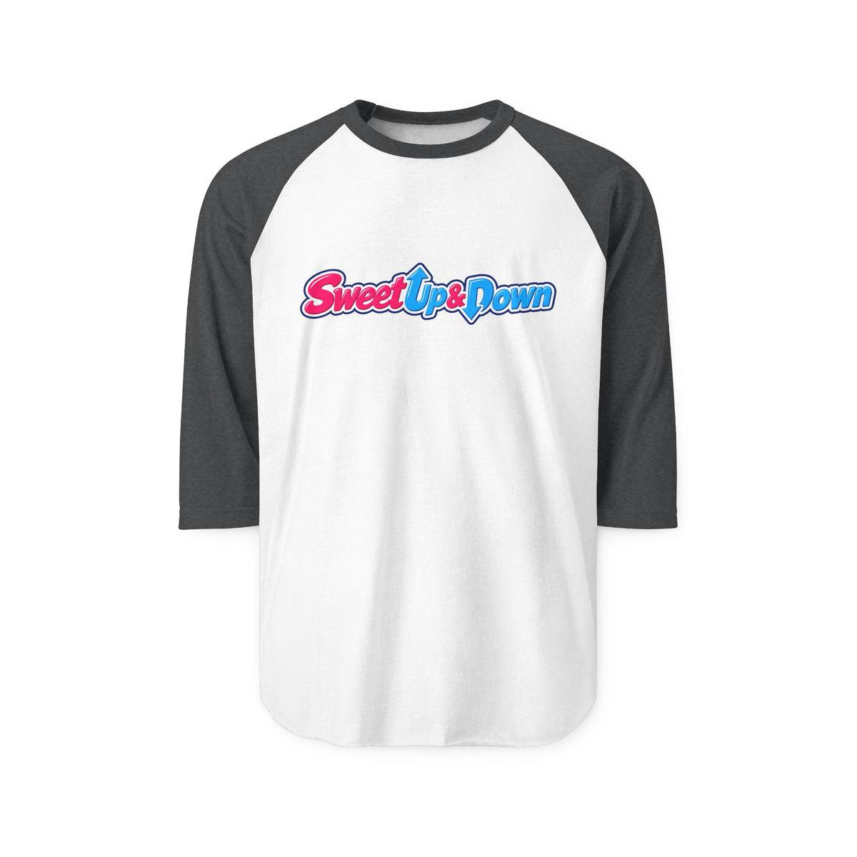 Sweet Up & Down 3/4 Sleeve Raglan T Shirt