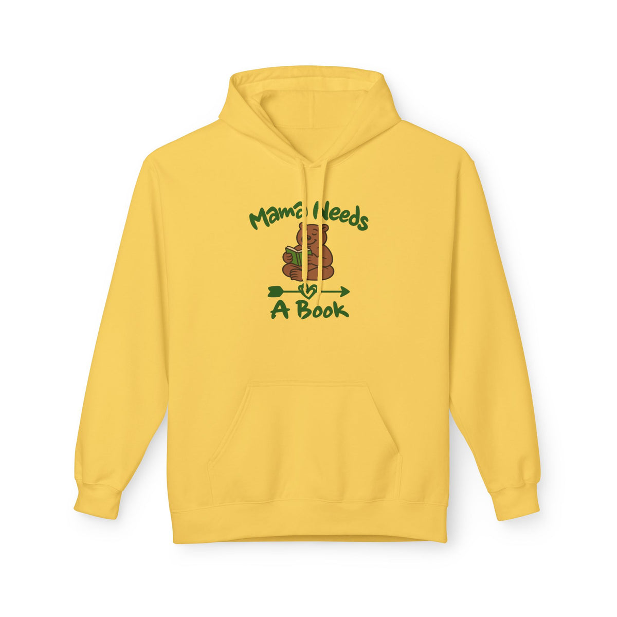 Mama Needs A Book Pullover Hoodie