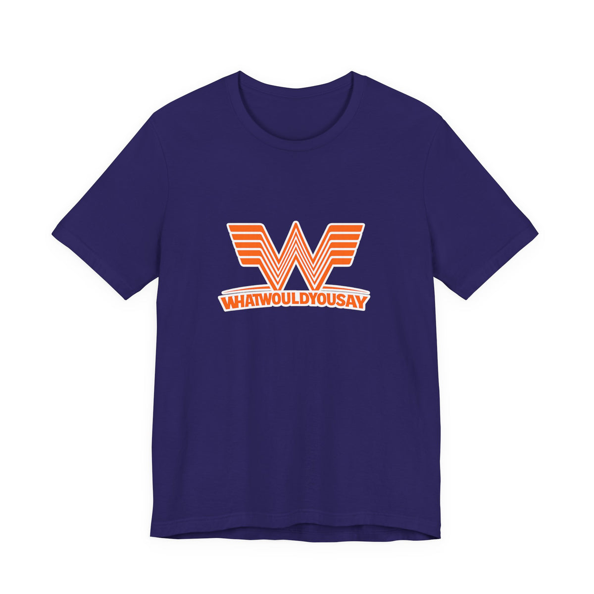 What Would You Say A Burger Unisex T Shirt