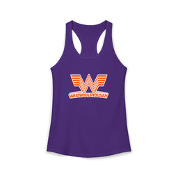 What Would You Say A Burger Women's Racerback Tank