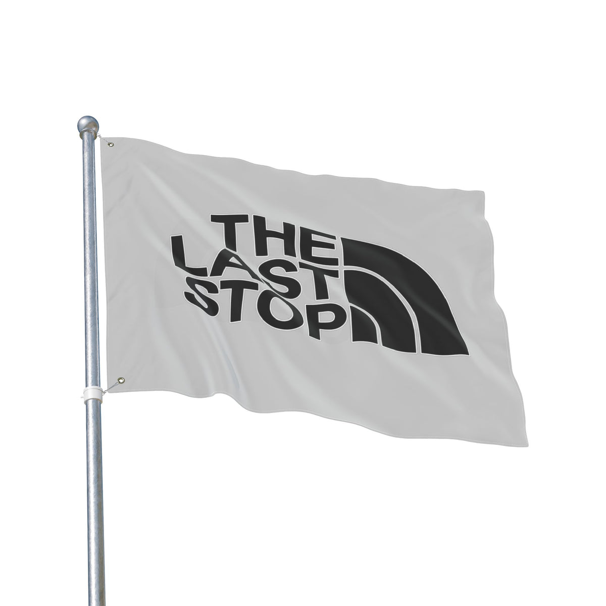 The Last Stop Double Sided 36 x 60" Flag