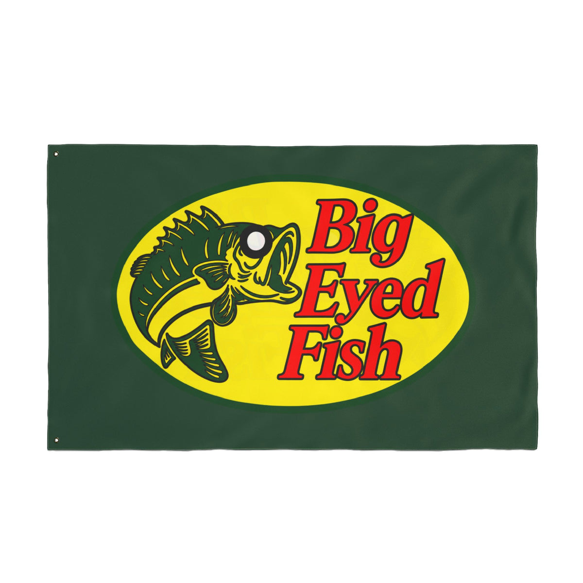 Big Bass Fish Double Sided 36 x 60" Flag
