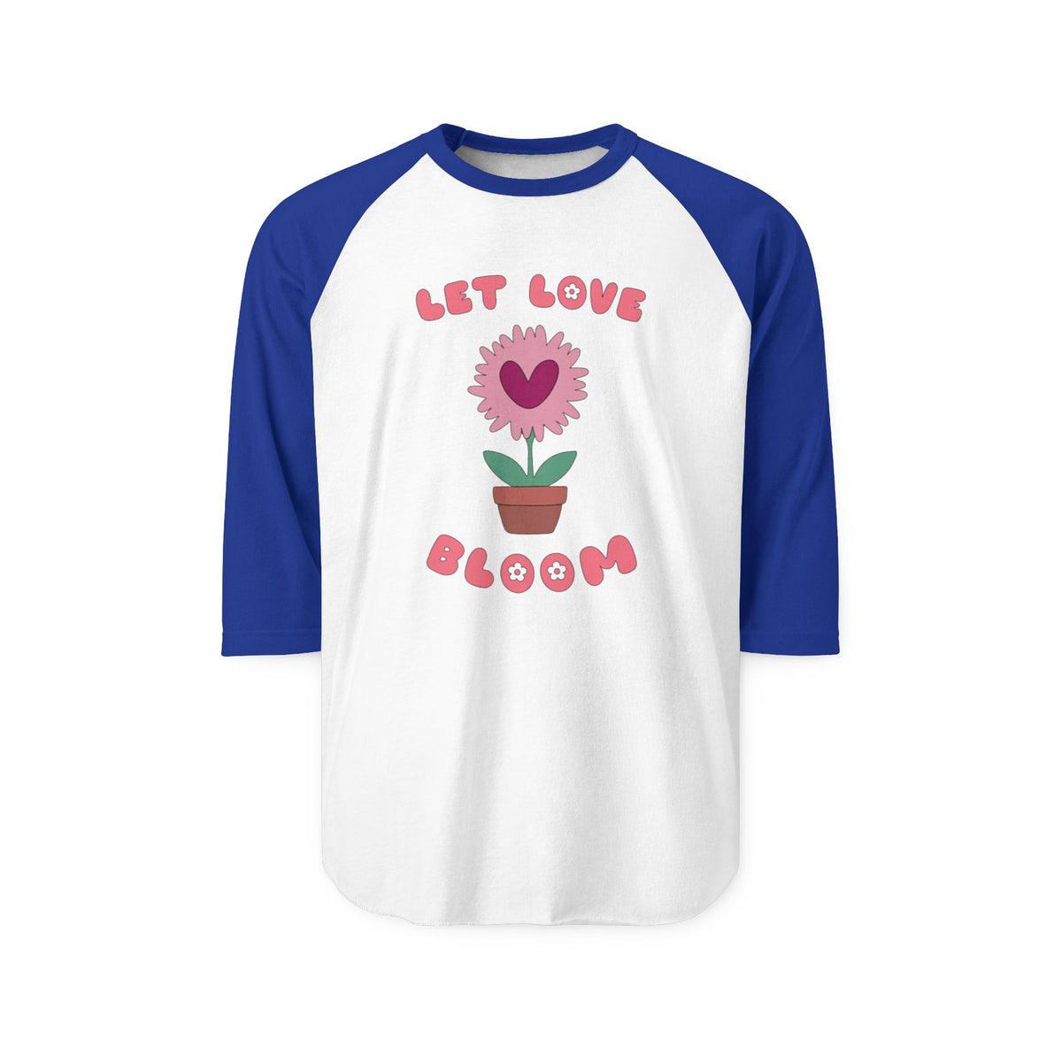 Let Love Bloom 3/4 Sleeve Jersey