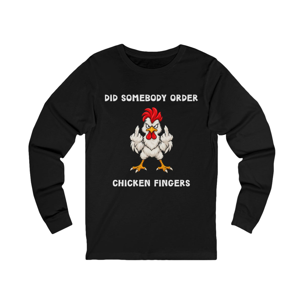 Chicken Fingers Long Sleeve T Shirt
