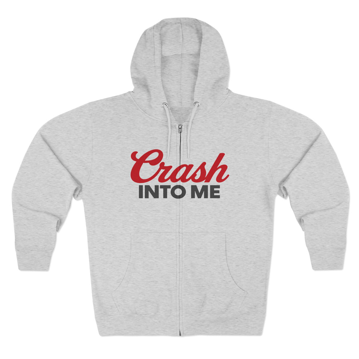 Crash Into Me Zip Up Hoodie
