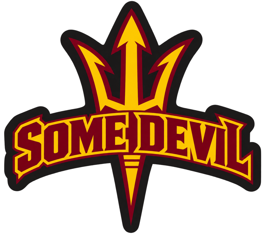 Arizona State Some Devil Sticker