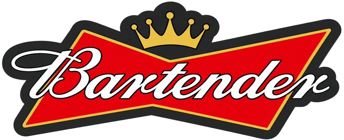 Bartender Please Sticker