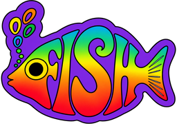 Big Eyed Phish Sticker