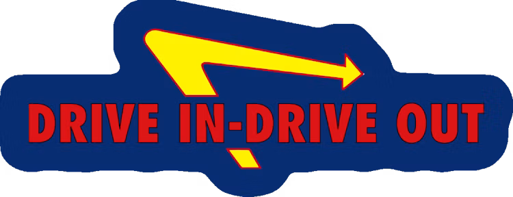 Drive In-N-Out Sticker