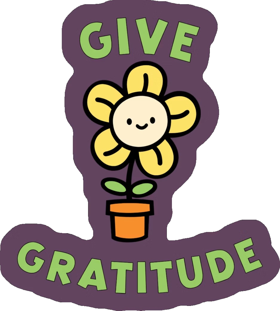 Give Gratitude Sticker
