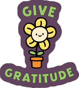 Give Gratitude Sticker