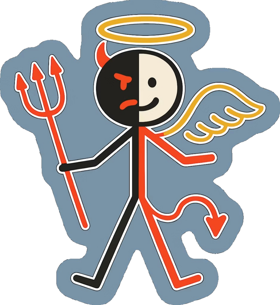 Some Angel Sticker