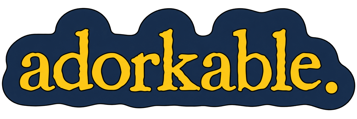 Adorkable Sticker