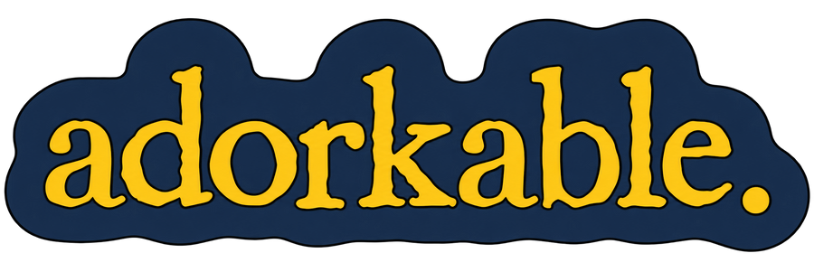 Adorkable Sticker
